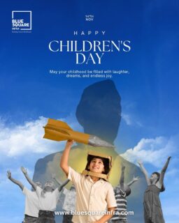 ✨Every dream begins with a spark — and children light up our world with theirs.
This Children’s Day, let’s celebrate imagination, innocence, and the bright futures they’re destined to build. 🌟🚀
May every child rise, explore, and achieve without limits. 💙

Blue Square Infra — Building trust in real estate

#happychildrensday #bluesquareinfra #tricityrealestate #mohali #chandigarh #dreambig #futurebuilders #realestateindia