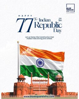 🇮🇳 Happy 77th Indian Republic Day 🇮🇳

Today, we honour the Constitution of India — the foundation that empowers our democracy, protects our rights, and keeps our nation strong and united.

At Blue Square Infra, we believe that just like a strong nation needs strong values, real estate needs trust, transparency, and commitment. Every home and every investment should stand on a solid foundation of integrity.

Let us celebrate the pride of India and continue building a future that is secure, progressive, and reliable for generations to come.

Blue Square Infra — Building trust in real estate

(Republic Day 2026, Indian Republic Day, India at 77, Constitution of India, Tricolour Pride, Proud Indian, Real Estate India, Trusted Real Estate, Property Investment India, Zirakpur Real Estate, Tricity Real Estate, Chandigarh Property, Mohali Real Estate, North India Real Estate, Blue Square Infra)